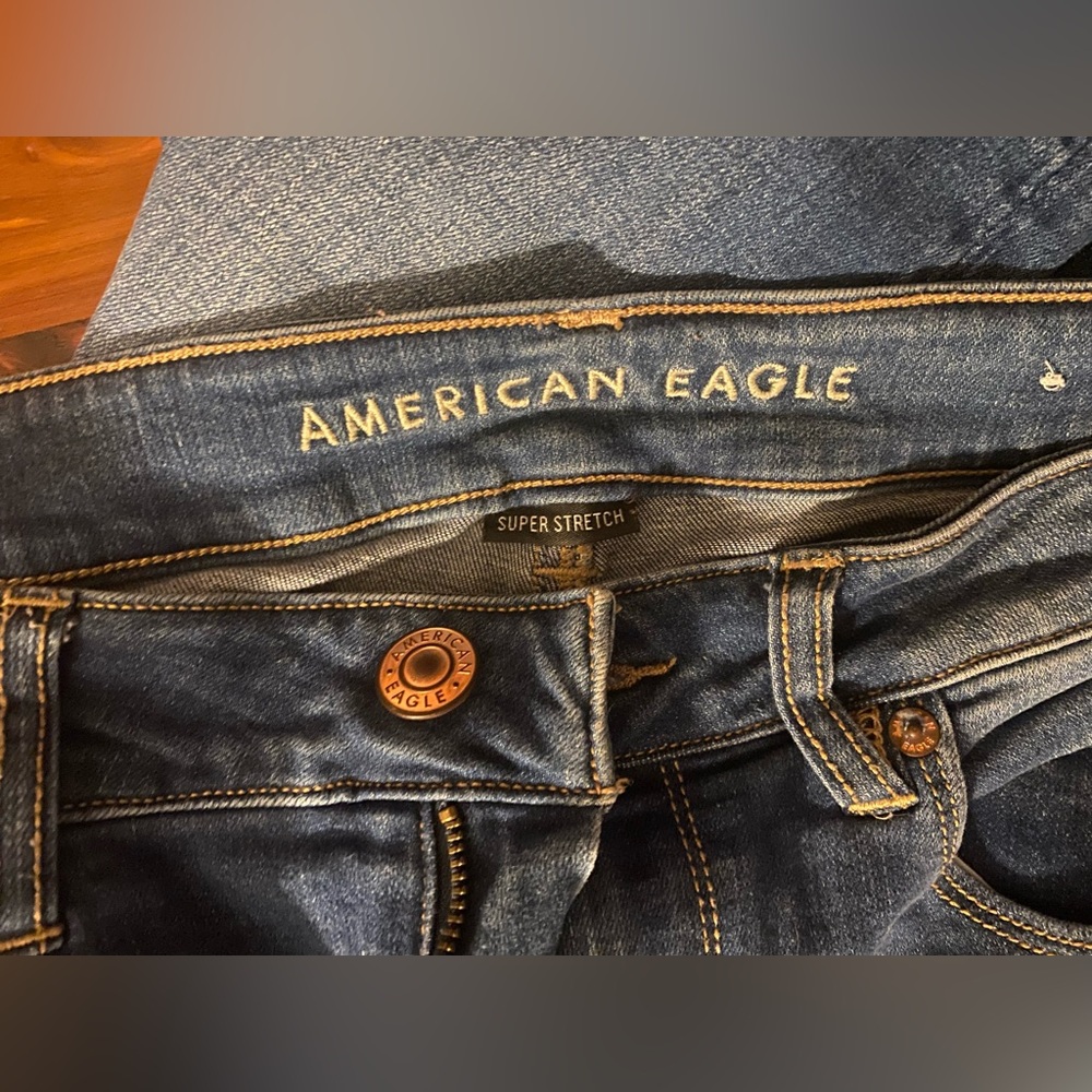 American Eagle Hirise Skinny's.